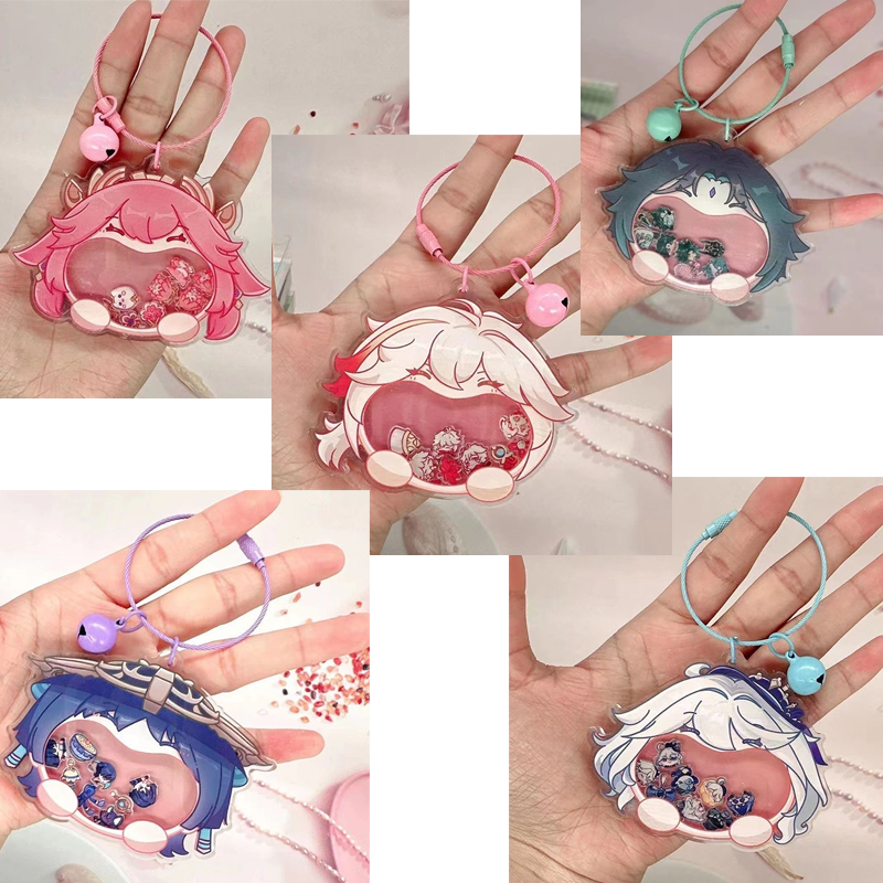 【GOODS】原神 アクリル キーホルダー バッグチャームQ2159