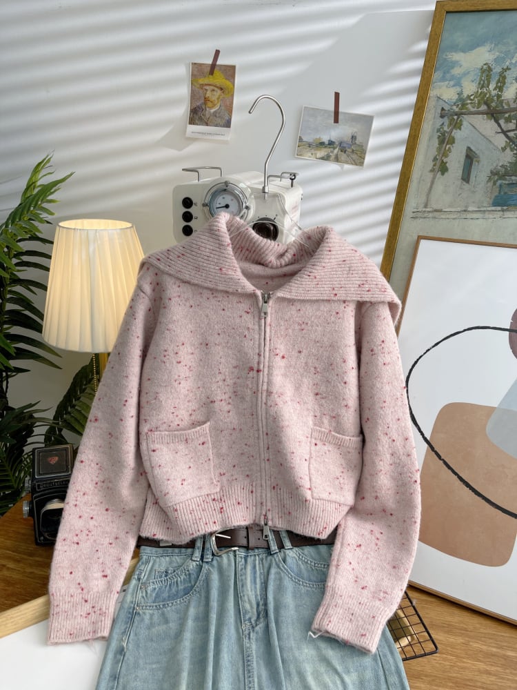 【outer】ニットカーデ M25538