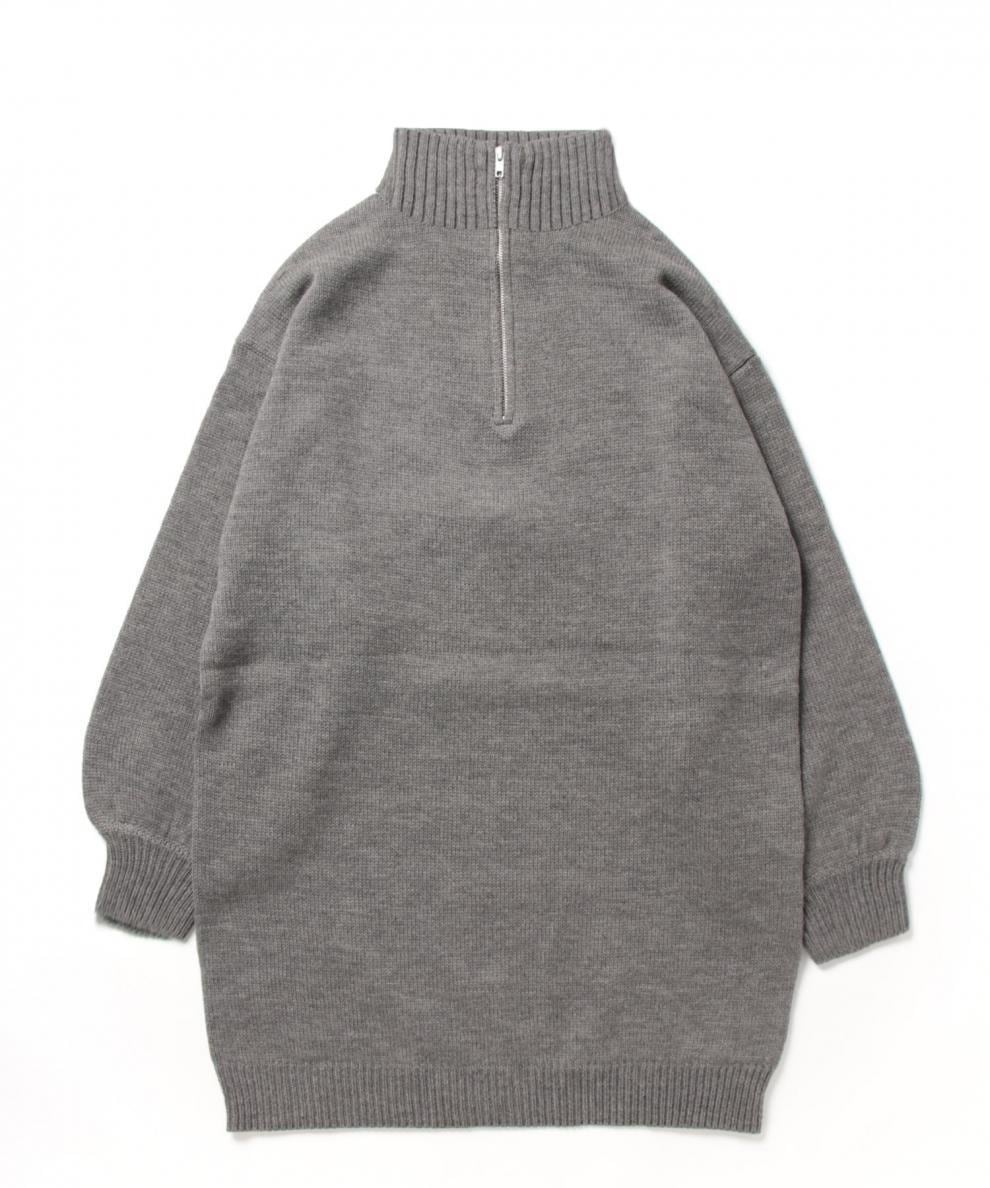 【dress】フード付きニットワンピース M25561