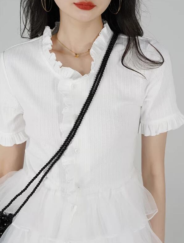 【dress】フランス風シフォンワンピース G20101