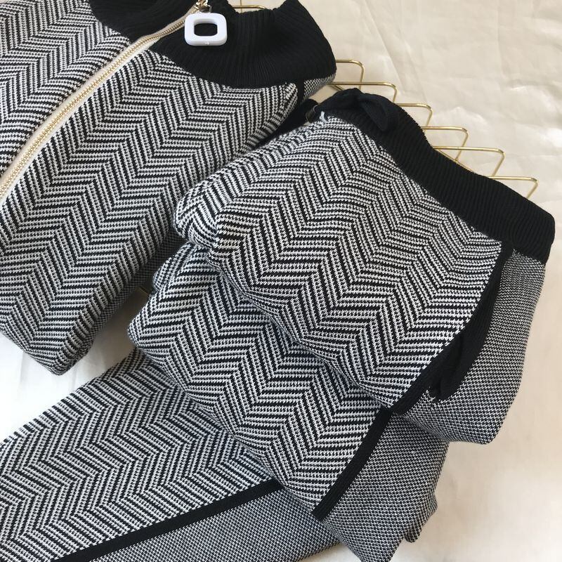 【set】優しい雰囲気!ファッション気質満点オシャレ着心地良い高品質ニット2点セット G3084