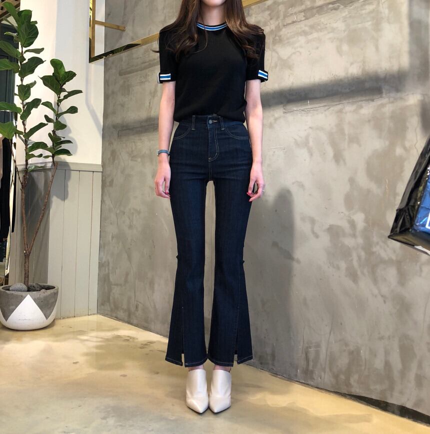 【tops】気質満点体型カバー着痩せトップス薄手ラウンドネック合わせやすいニット G13182