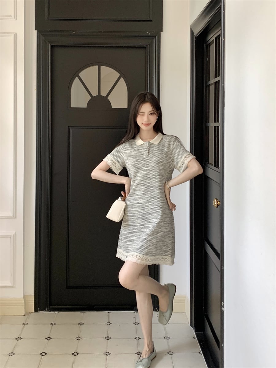 【dress】ニットワンピース M24997