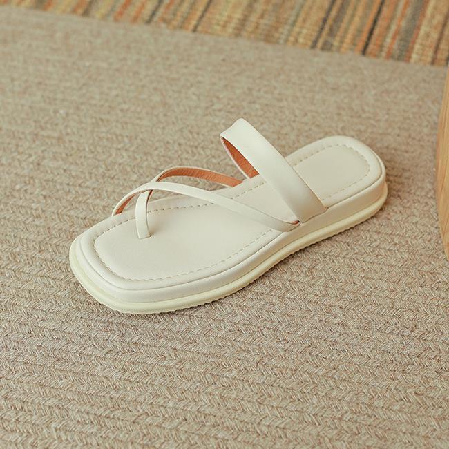 【shoes】2色無地スリッパF7500