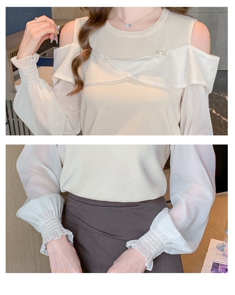 【tops】オフショルダートップス M29037