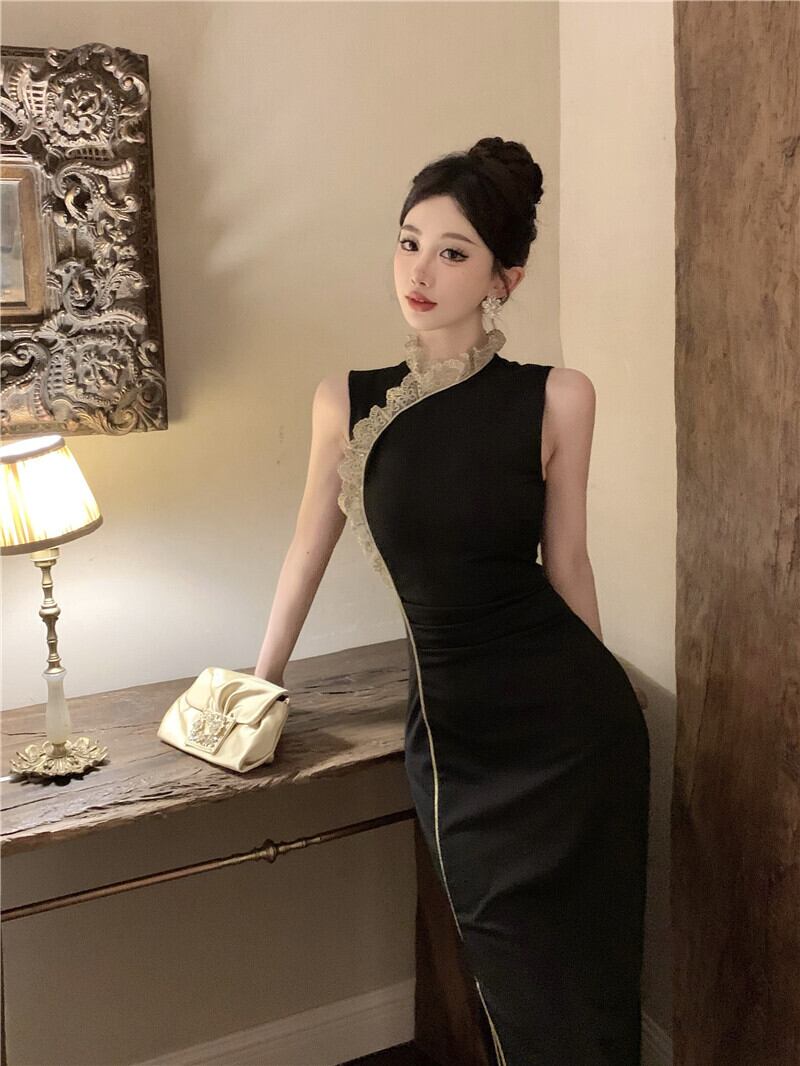 【dress】レースタイトワンピース G20123