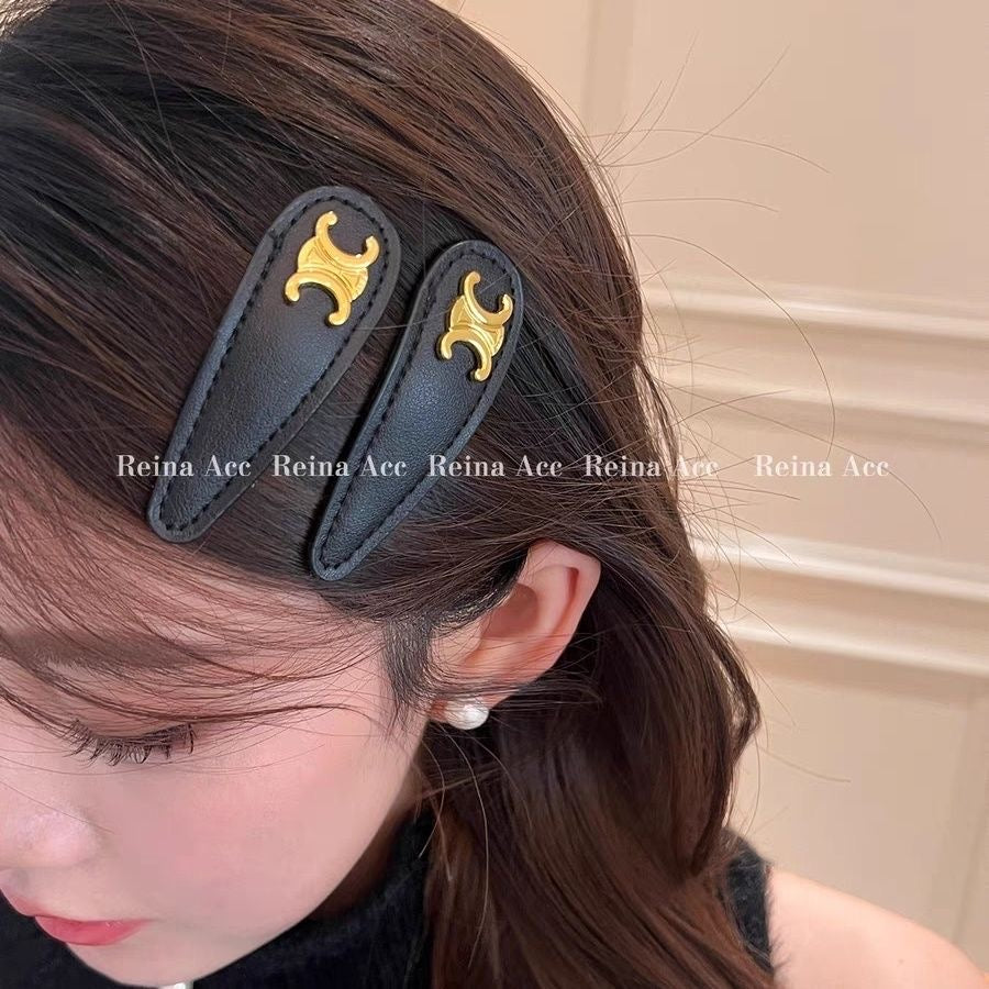 【小物】2点セットヘアクリップアクセサリーF7841