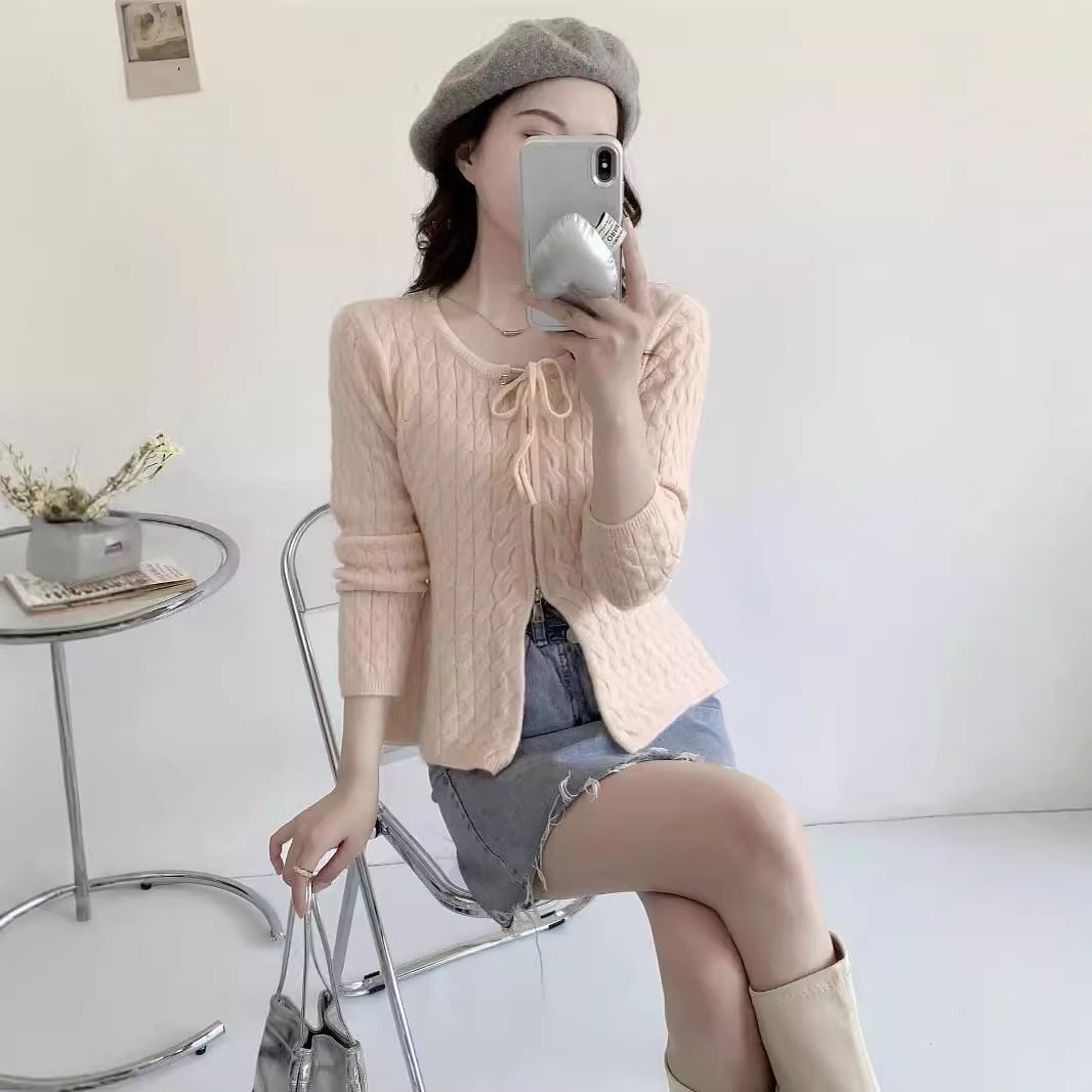 【outer】ニットカーデ M25907