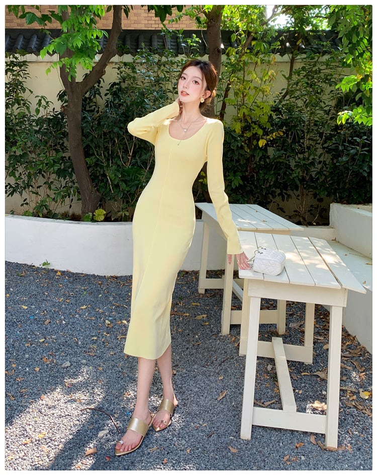 【dress】ニットワンピース M25606