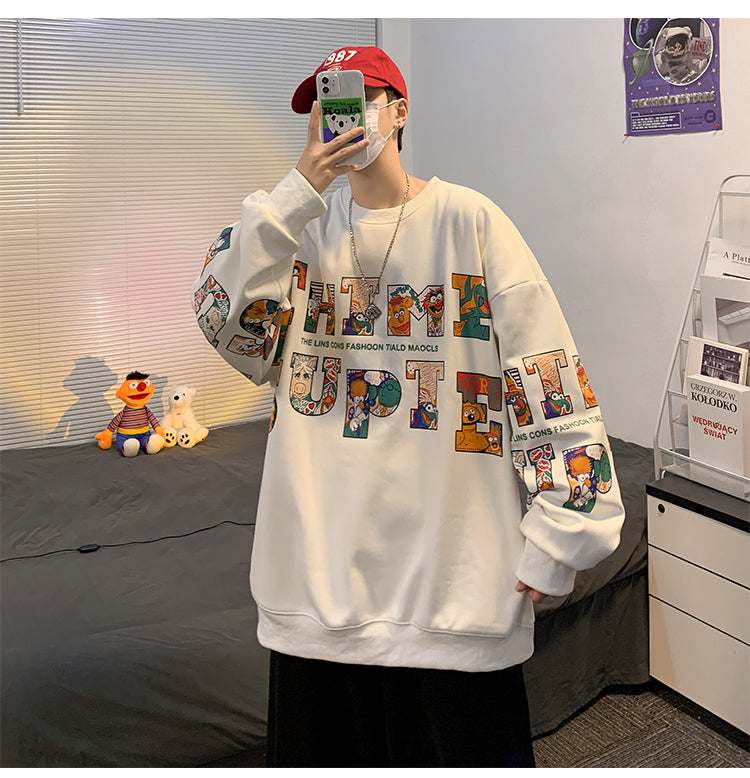 【tops】キャラクター春秋長袖パーカーG23775