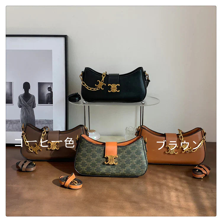 【小物】レトロ肩掛け斜め掛けバッグG21740