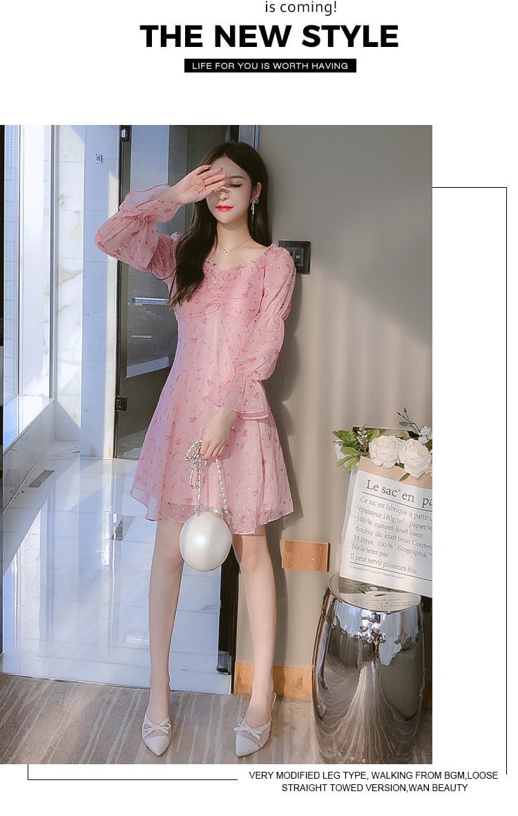 【dress】デートワンピース M25356