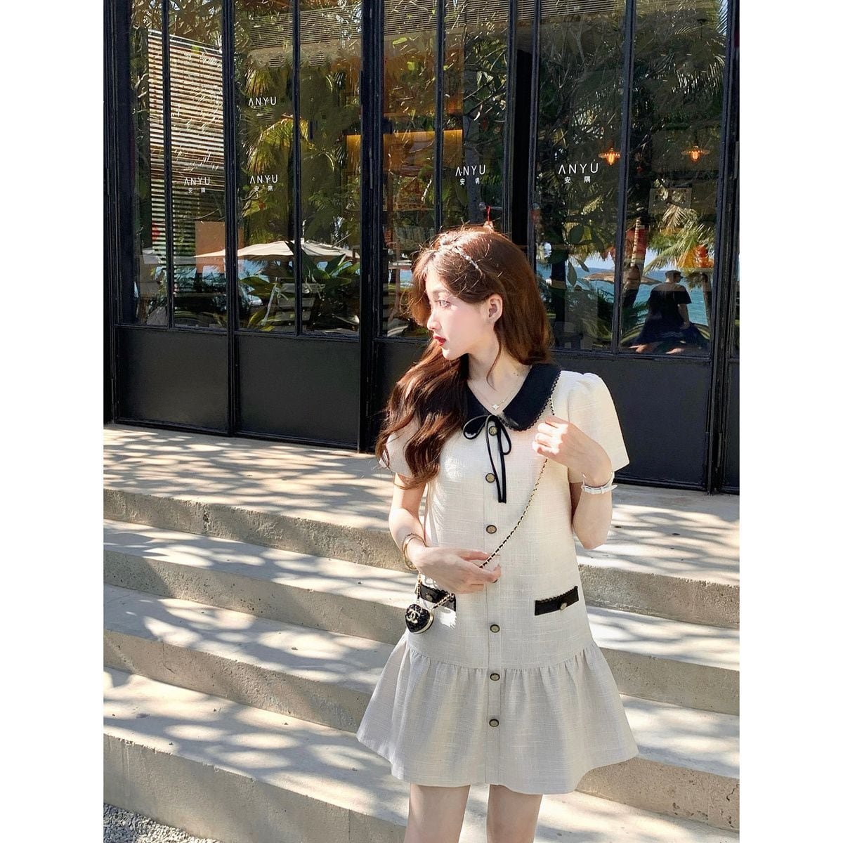 【dress】デートワンピース M24245
