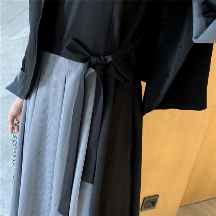 【set】気質満点レトロレディースオシャレ着痩せ2点セット G1595