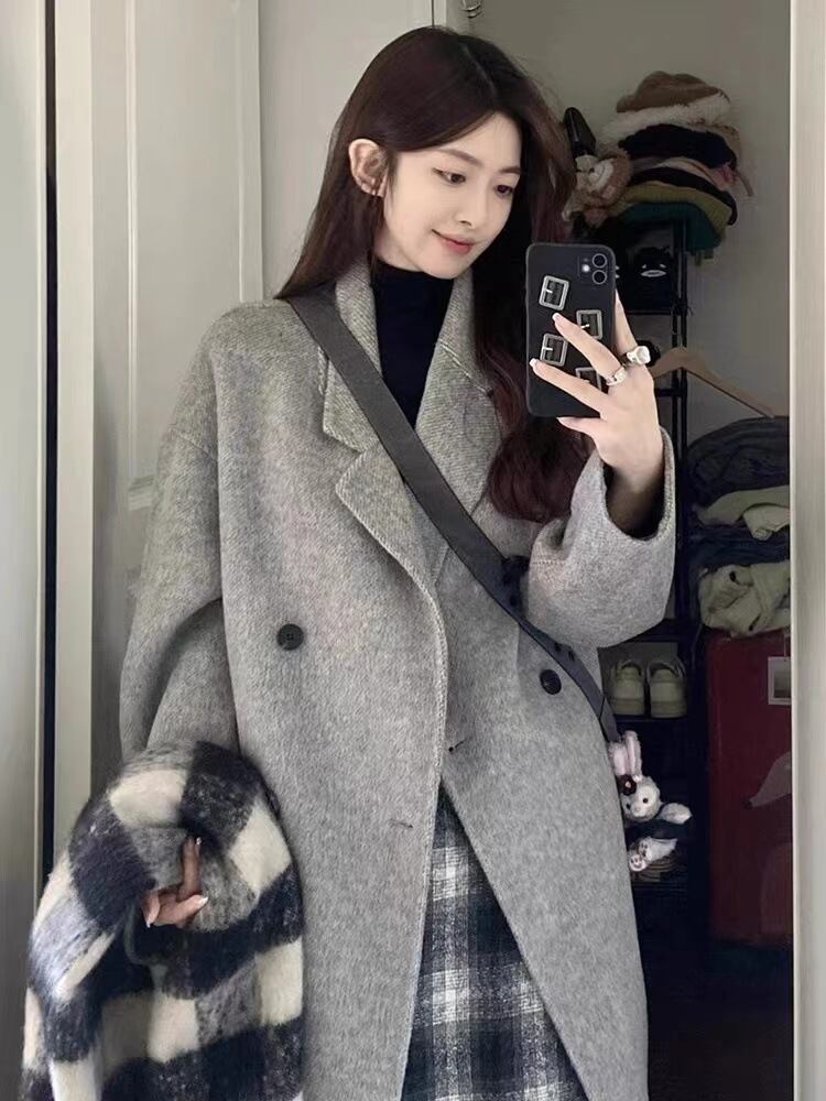 【outer】ロングコート N2229