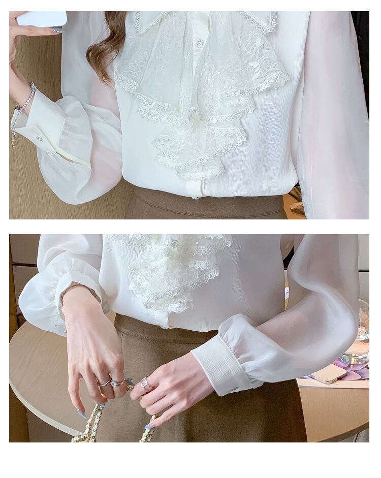 【tops】人気デザインブラウス M29023