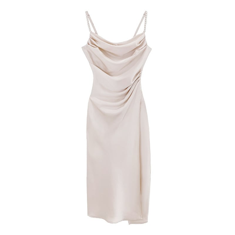 【dress】パールショルダーキャミワンピース M31685