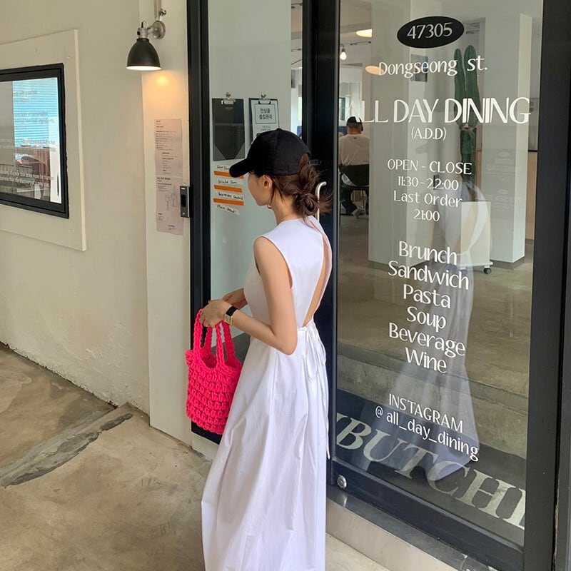 【dress】ノースリーブワンピース M24737