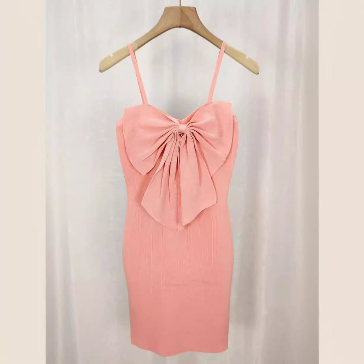 【dress】リボン付きキャミワンピース M24026