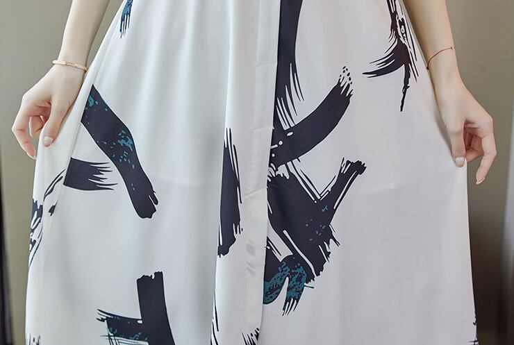 【dress】好感度UP!気質満点プリントスウィートキャミワンピース G0141