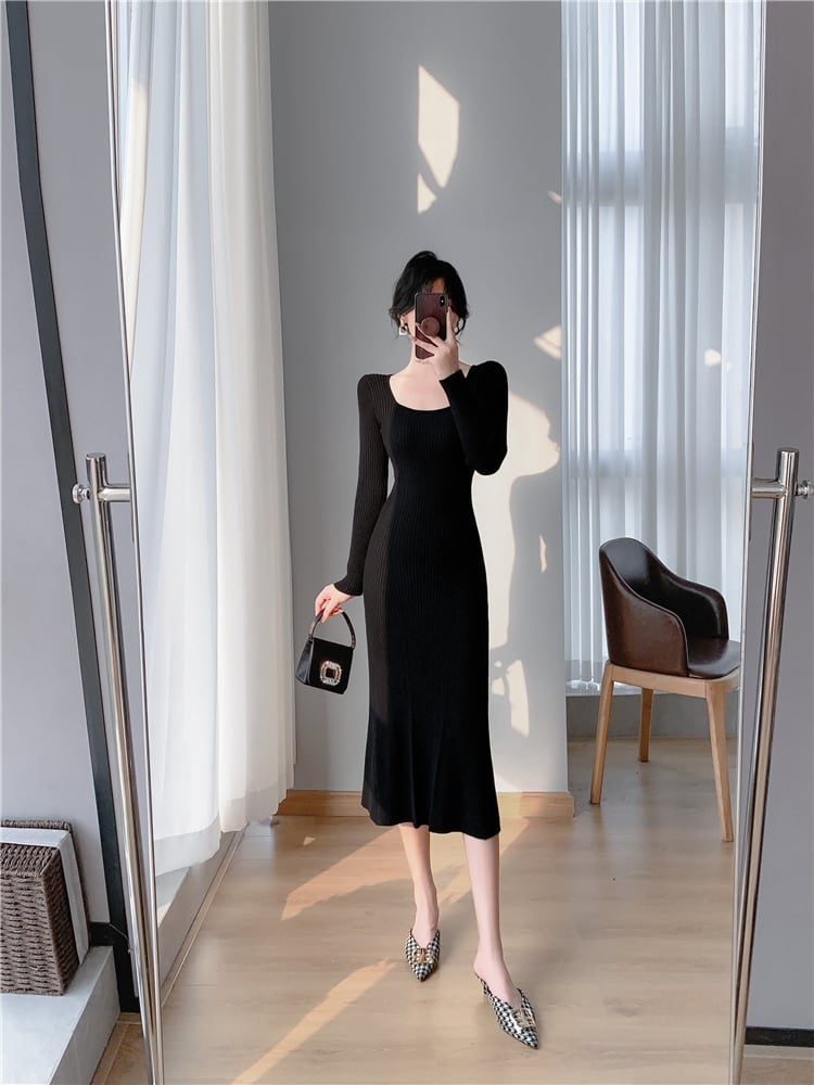 【dress】ニットワンピース M28020