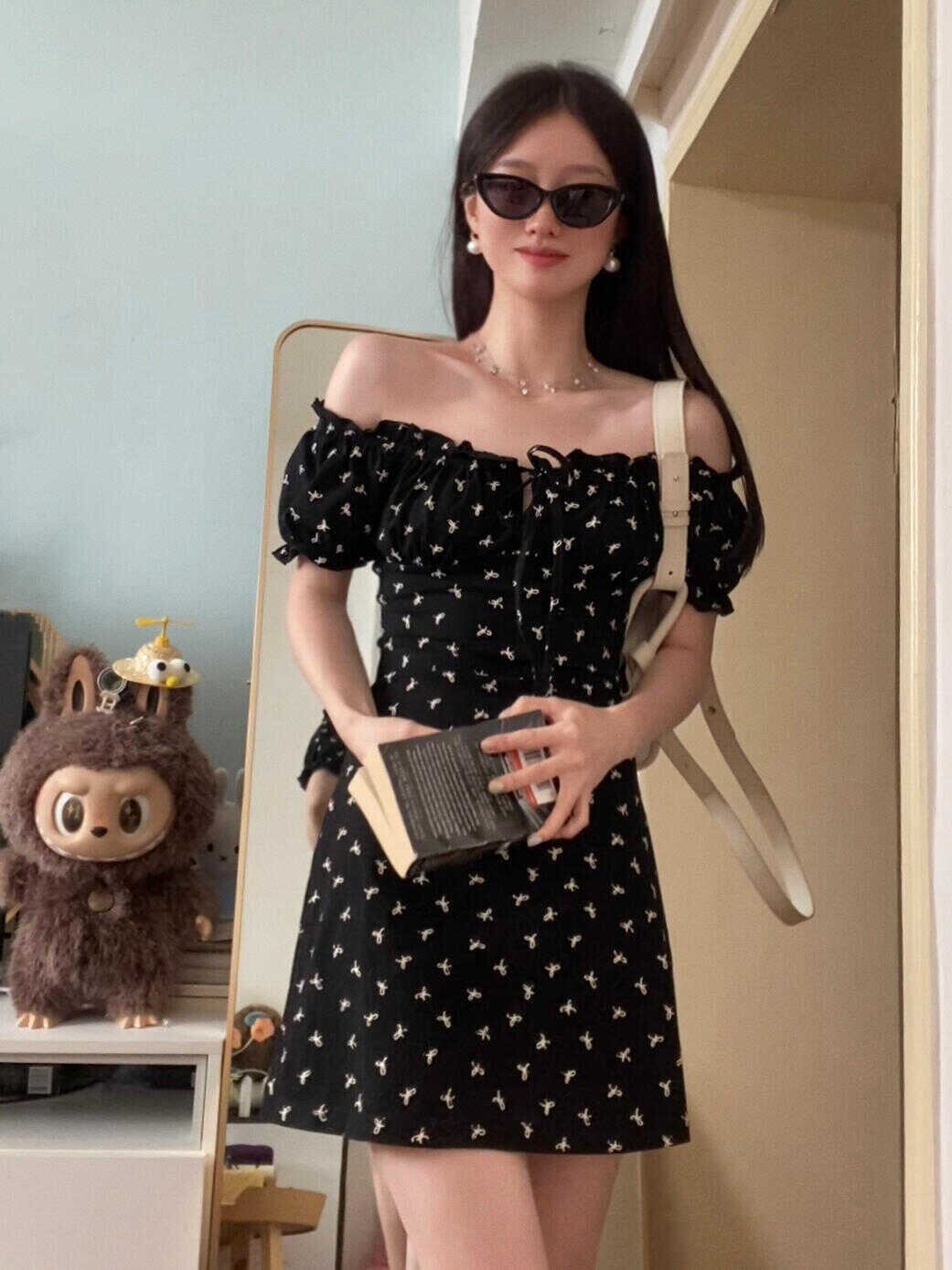 【dress】プリントワンピース M30054