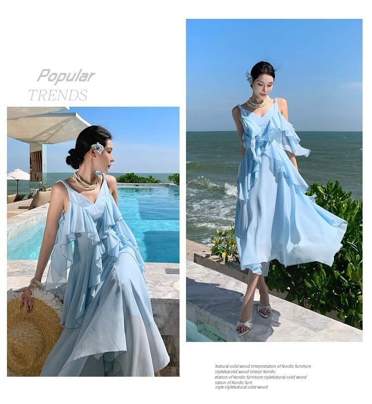 【dress】キャミデートワンピース M30112