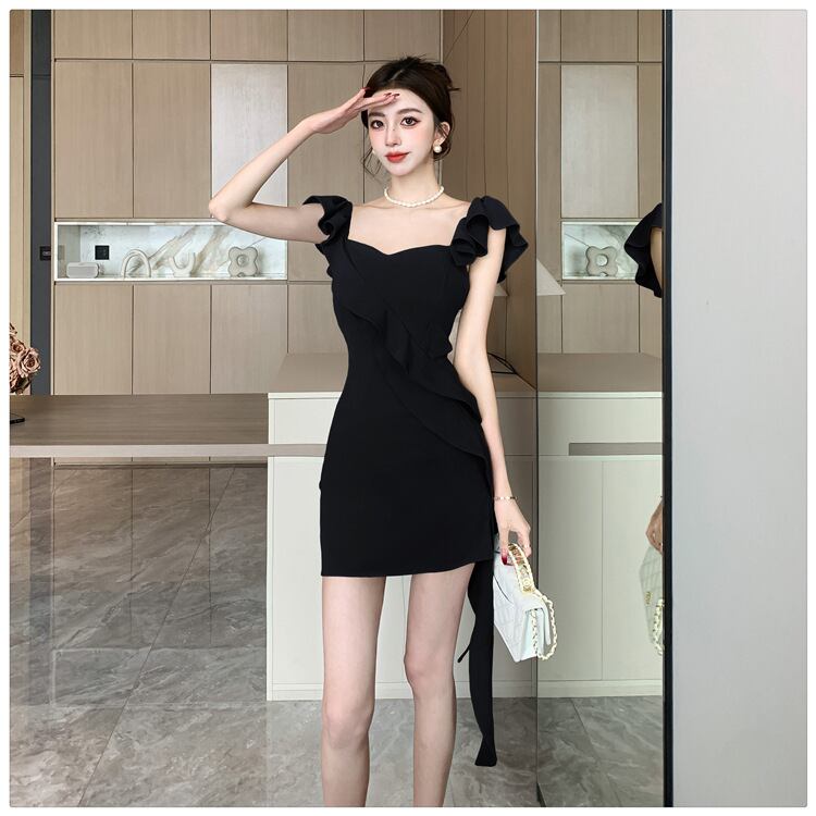 【dress】フリルタイトキャミワンピース G20255