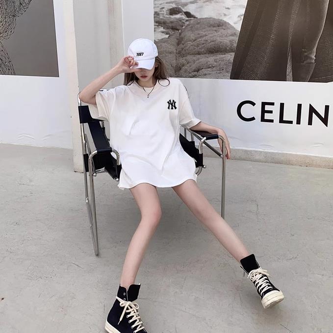 【tops】4色半袖英字柄TシャツF7546