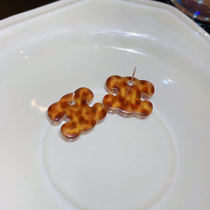 【小物】英字柄ピアスアクセサリーG21612