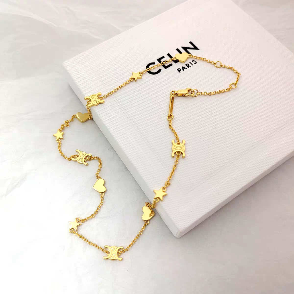 【小物】ブレスレット+ネックレスジュエリーセットG21751