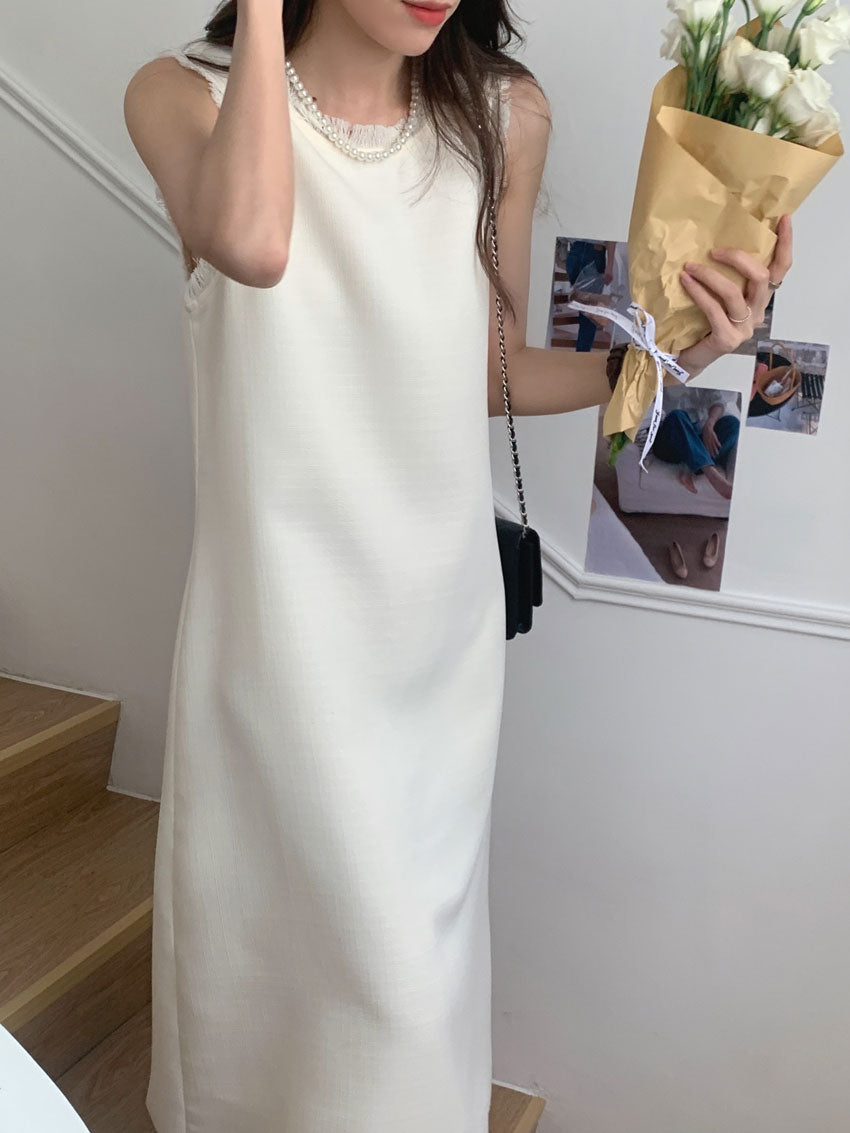 【dress】ノースリーブデートワンピースG21844