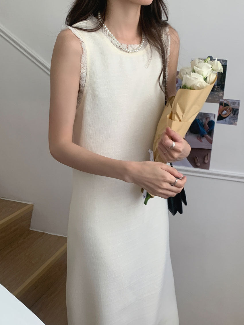 【dress】ノースリーブデートワンピースG21844