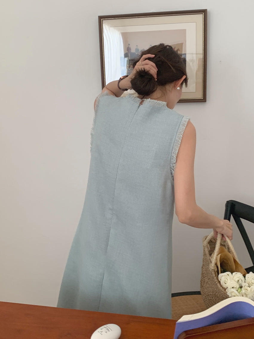 【dress】ノースリーブデートワンピースG21844