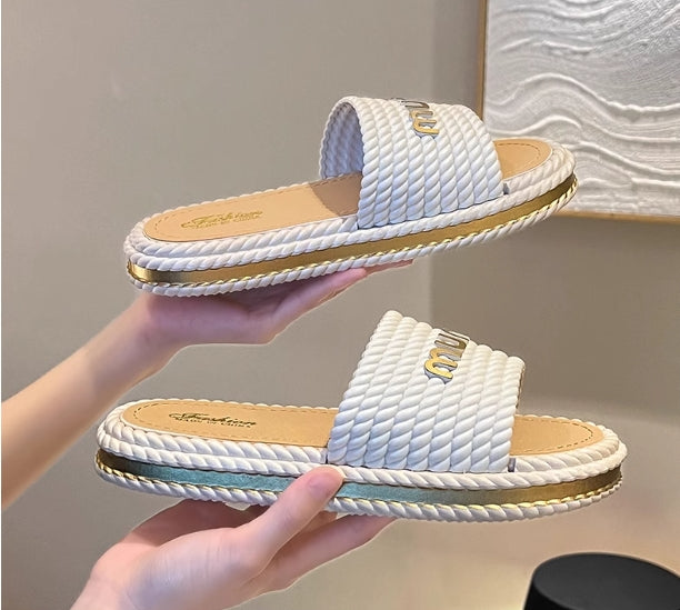 【shoes】2色展開滑り止めサンダルG21866