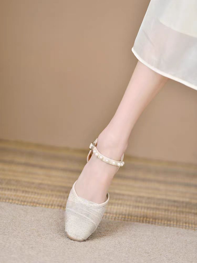 【shoes】パールサンダルG21876