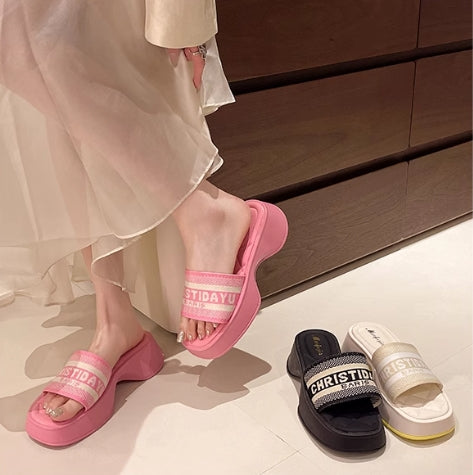 【shoes】3色選択可厚底サンダルG21878