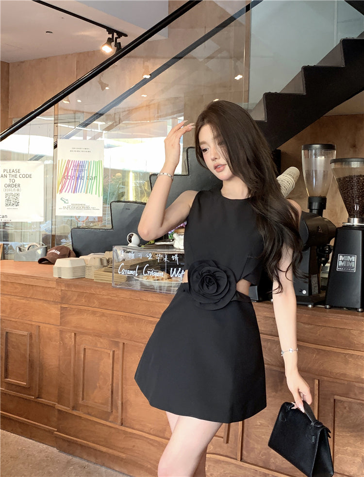 【dress】体型カバーイレギュラーデートワンピースG21888