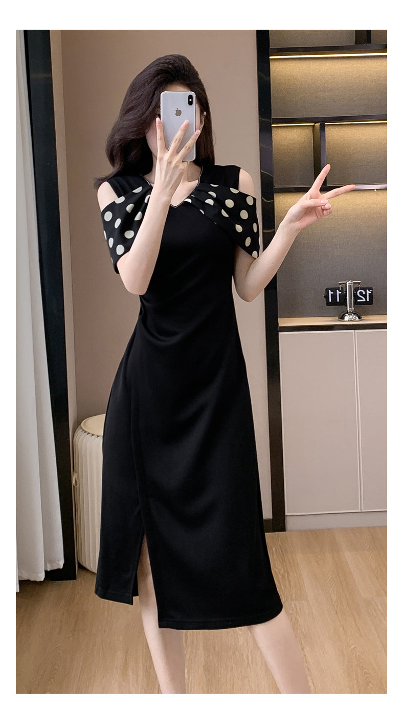 【dress】Vネック大きいサイズデートワンピースG21893