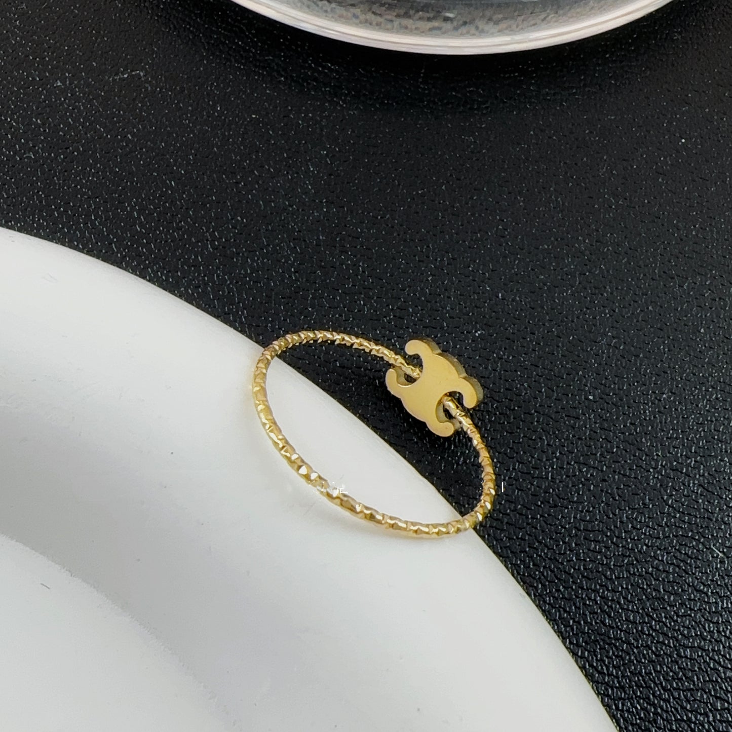 【小物】英字柄指輪アクセサリーG21996