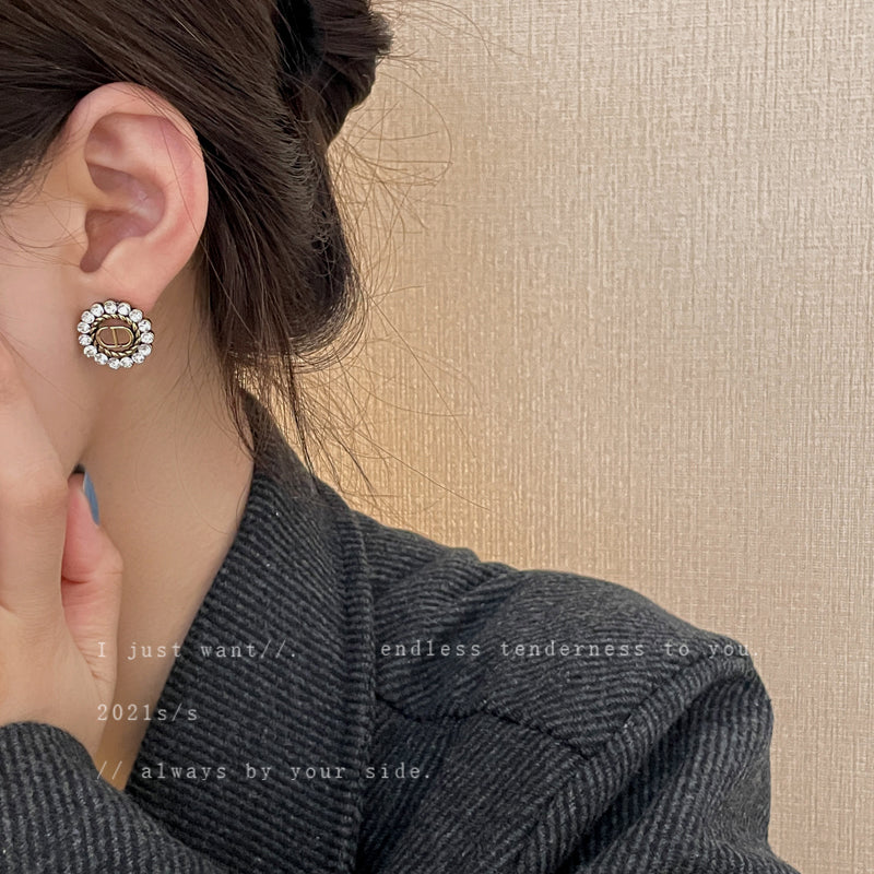 【小物】フラワーピアスアクセサリーG22003