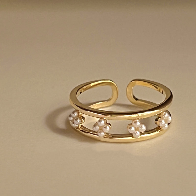 【小物】パール指輪アクセサリーG22033