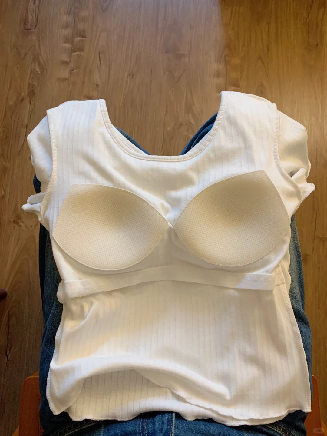 【tops】カップ付リボンTシャツG22060