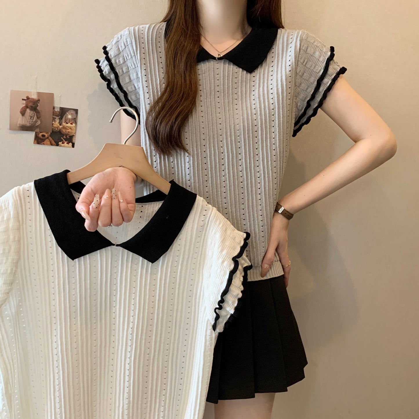 【tops】ドールカラーTシャツG22069