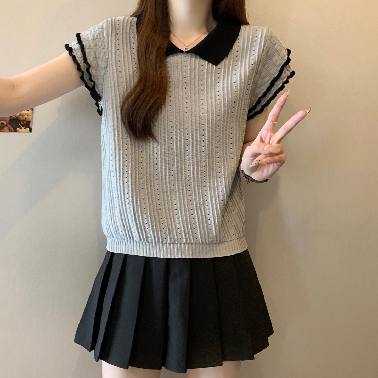 【tops】ドールカラーTシャツG22069