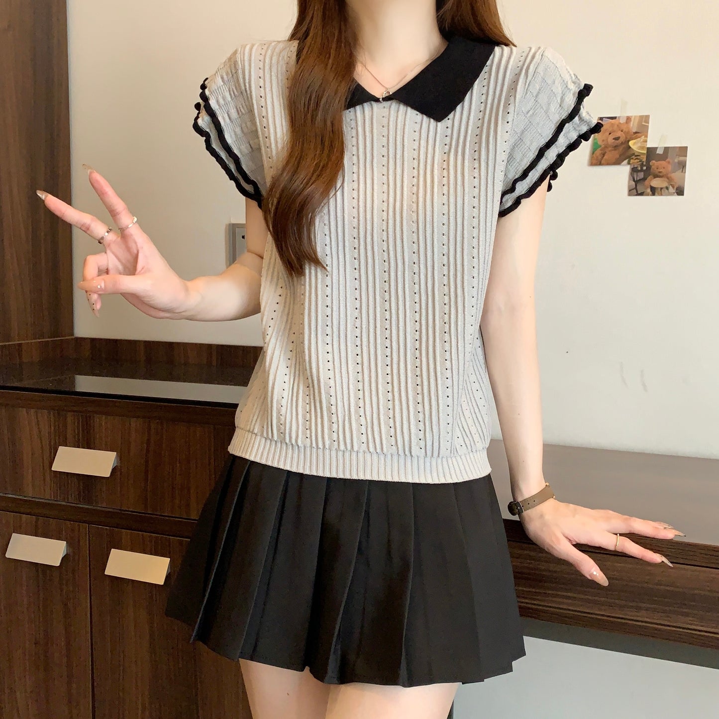 【tops】ドールカラーTシャツG22069