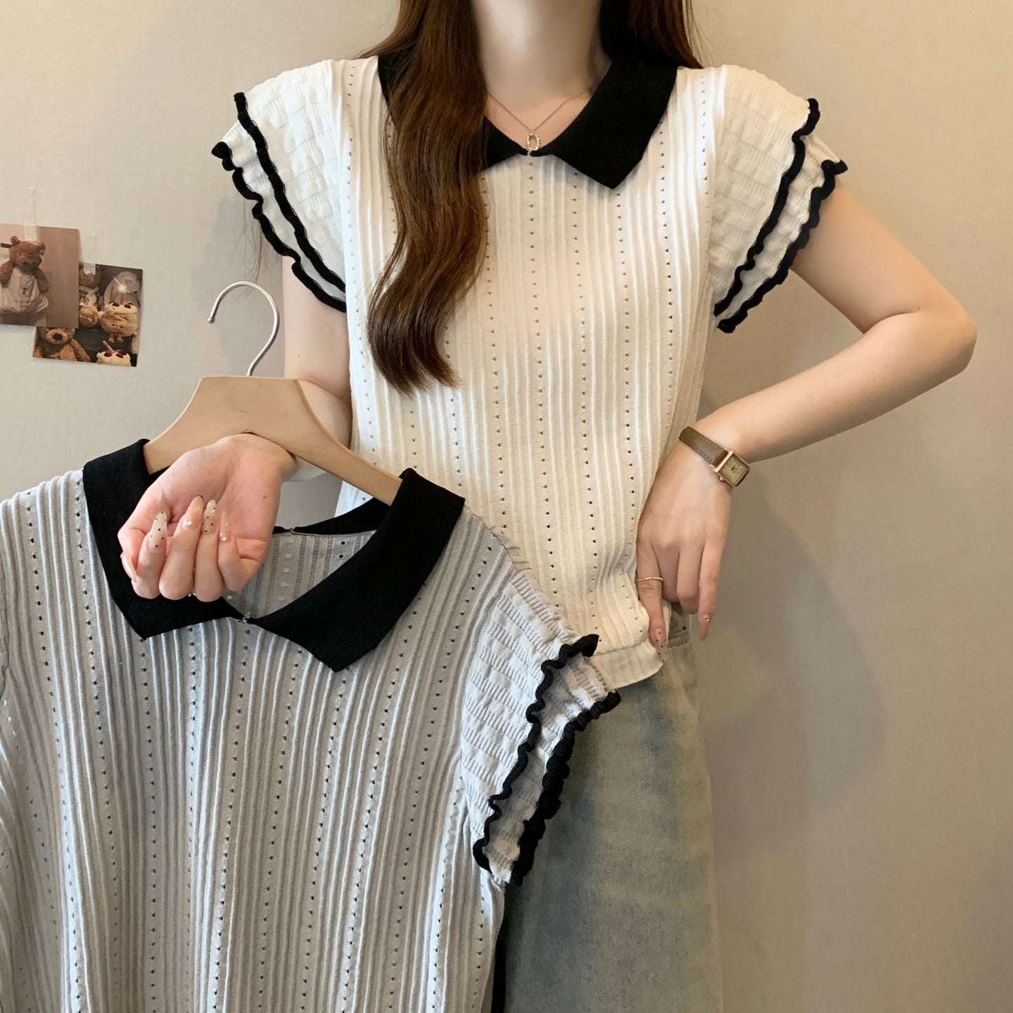 【tops】ドールカラーTシャツG22069