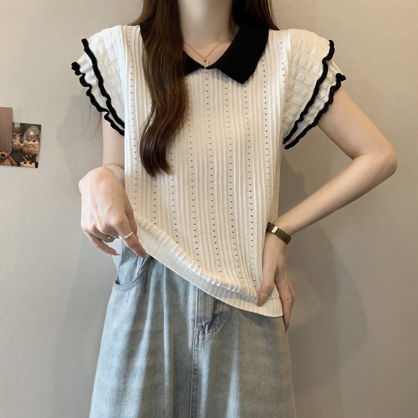 【tops】ドールカラーTシャツG22069