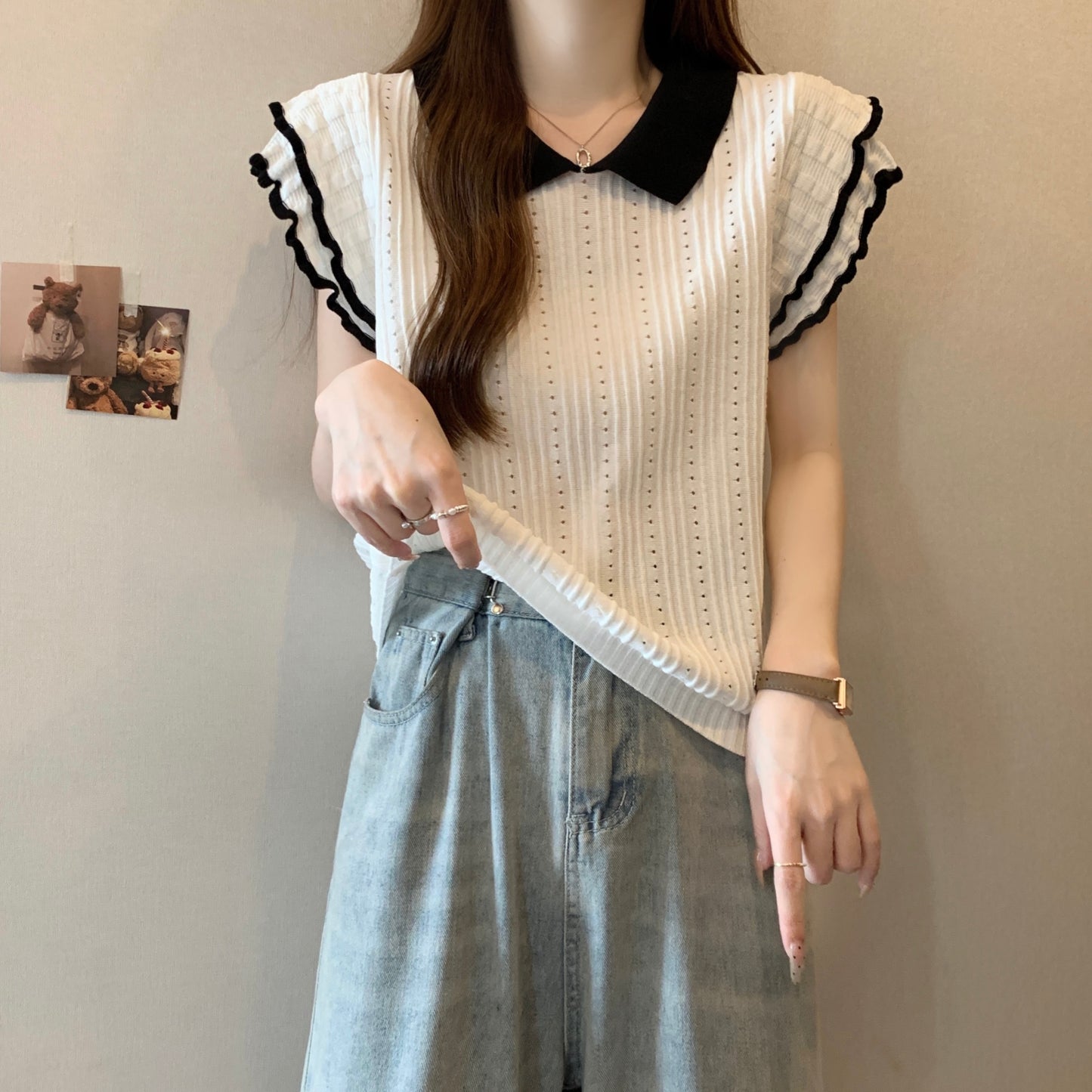 【tops】ドールカラーTシャツG22069