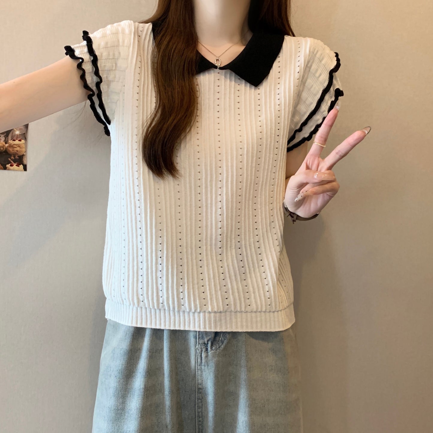 【tops】ドールカラーTシャツG22069